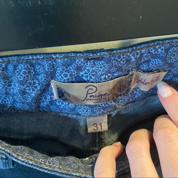 Paige Hidden Hills Bootcut Jeans - Picture 3 of 9